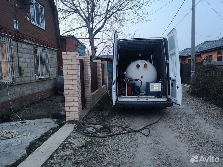 Заправка газгольдеров, доставка газа гост