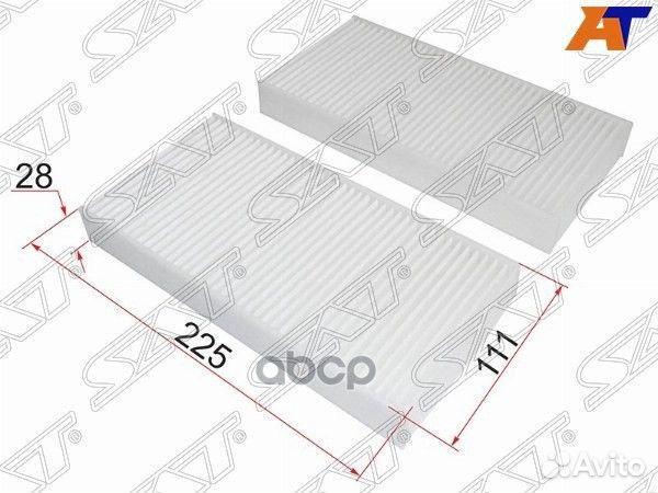 Фильтр салона honda civic 00-05/CR-V 01-06/FR-V