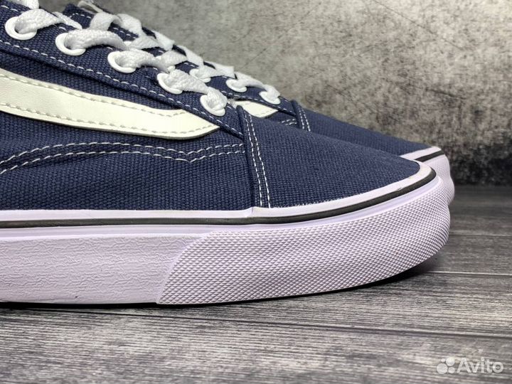 Кеды vans синие