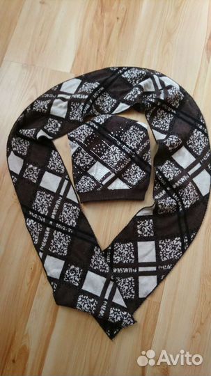 Зимние Шапка и шарф женские