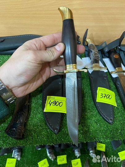 Нож финка нквд Дамасск