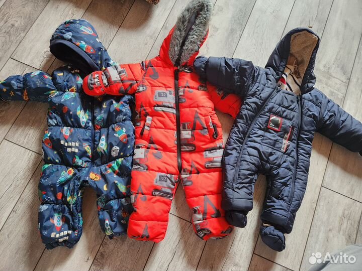 Комбинезоны next 80-86 пакетом