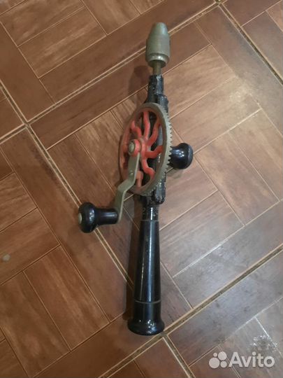 Ручной коловорот дрель СССР