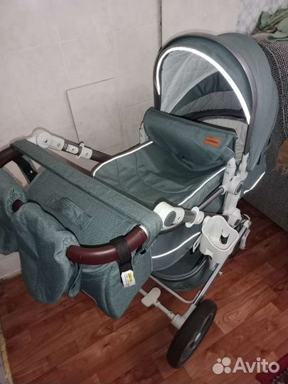 Коляска 2в1 Luxmom 518