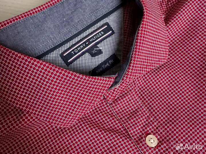 Новая оригинал рубашка tommy hilfiger XL