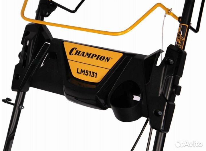 Бензиновая газонокосилка champion LM5131, 4.1 л.с