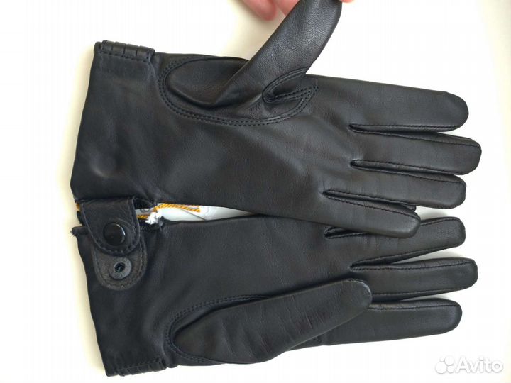 Перчатки новые натуральная кожа кашемир Edmins Gar