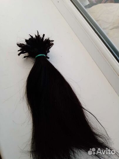 Волосы для наращивания натуральные бу