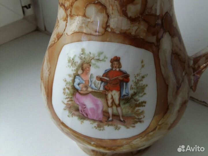 Кувшин / Фарфор / Пастушка