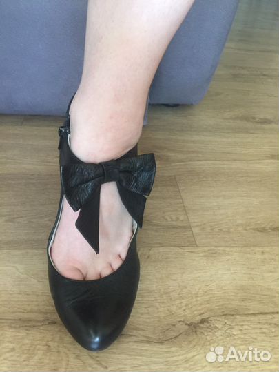 Туфли 37 размер, натуральная кожа