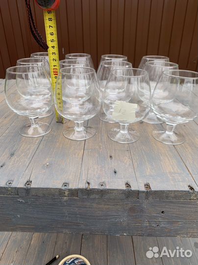 Бокалы, фужеры, стаканы, стопки