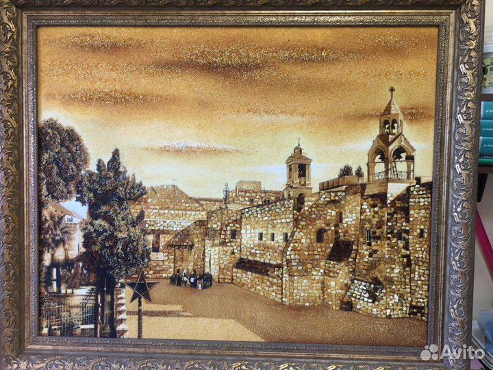 Картина из янтаря