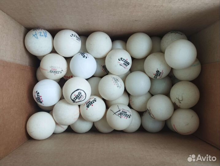 Шарики для настольного тенниса