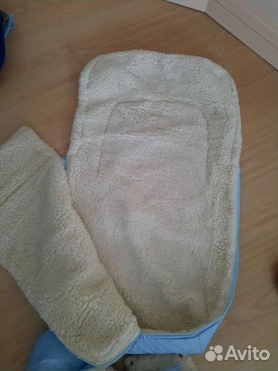 Конверт зимний овчина