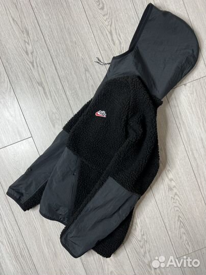 Nike Half-Zip Sherpa Hoodie / L-XL / Оригинал