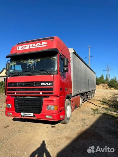 DAF 95XF430 с полуприцепом, 2002