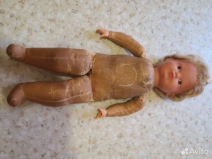 Кукла гдр старинная коллекционная редкая