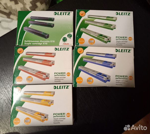 Степлер немецкий leitz с кассетами