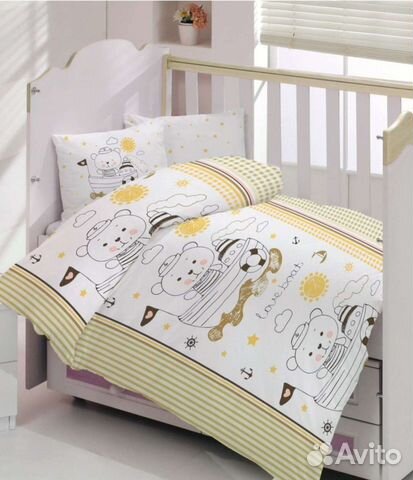 Детское постельное белье в детскую кроватку