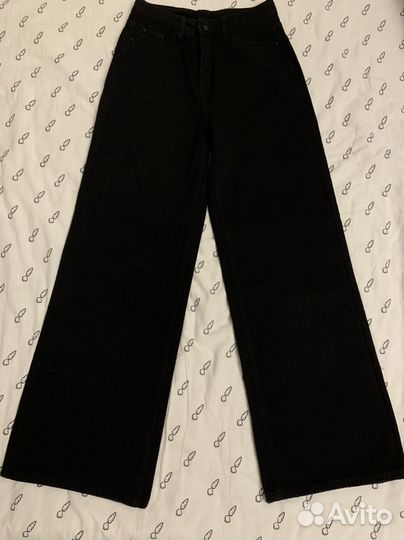 Джинсы женские широкие