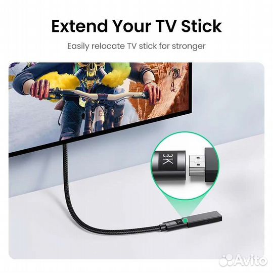 Ugreen hdmi 2.1 8K кабель удлинитель 1 метр