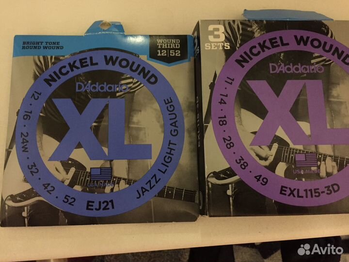 Струны D'addario 12-52