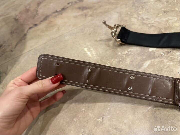 Ремень женский широкий кожа иск в стиле Gucci