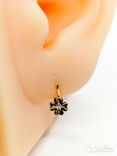 Серьги Золото