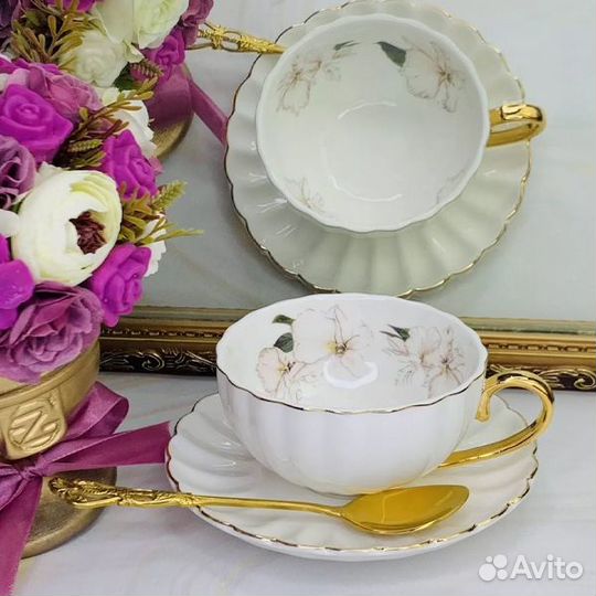 Чайный набор от Lenardi, фарфор