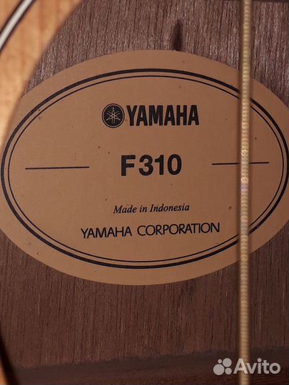 Акустическая гитара yamaha F310