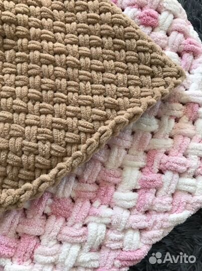 Плед из alize puffy