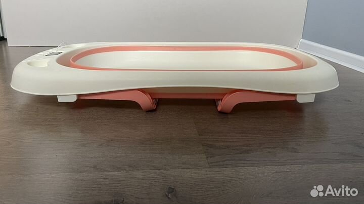 Ванночка для купания складная с термометром