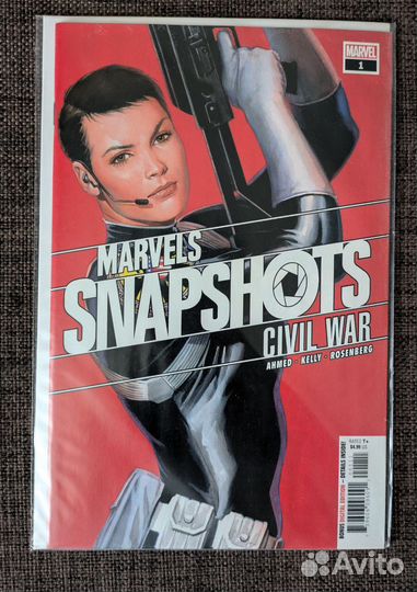 Комиксы Гражданская Война на английском