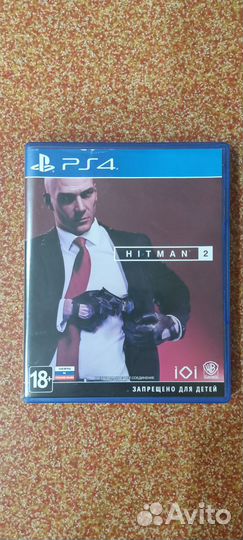 Hitman 2 ps4 диск