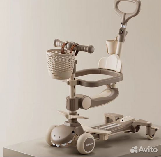 Самокат детский с сиденьем