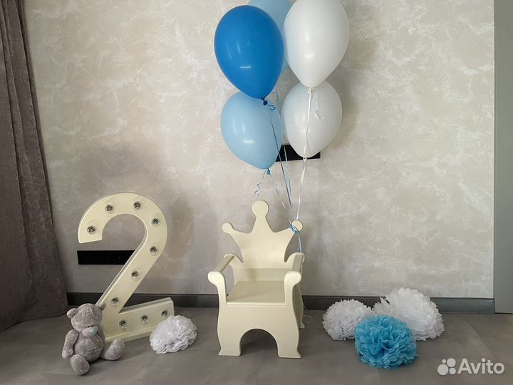 Цыфра 2, стульчик, тортовница