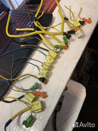 Штекер фишка подушки Air Bag Solaris 2 Rio 4 Ceed