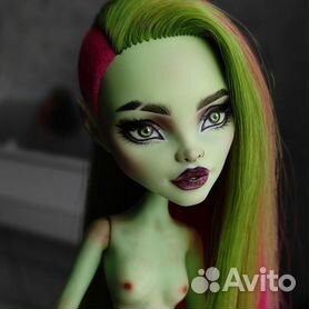 Мастер-класс по созданию ООАКа из куклы Monster High — рисуем лицо | Monster High