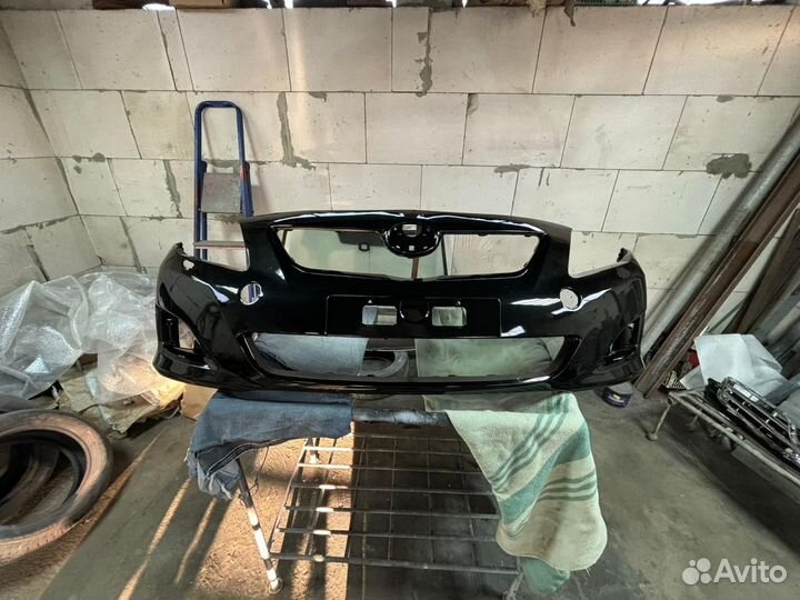 Бампер передний на toyota corolla 150 новый