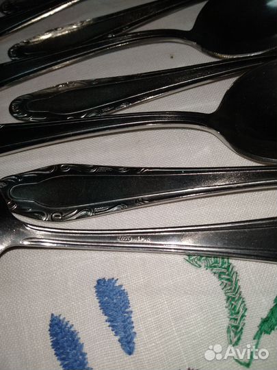 Ложки десертные нержавейка СССР