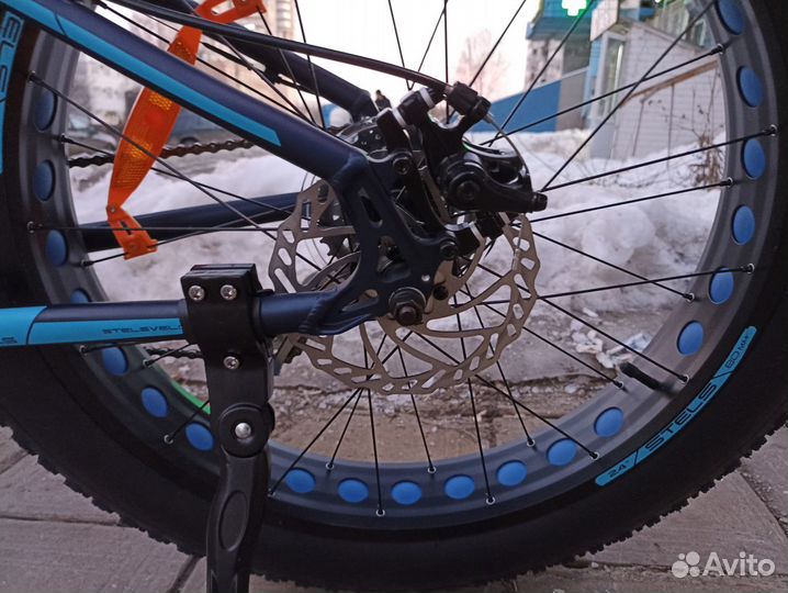 Велосипед фэтбайк подростковый 24