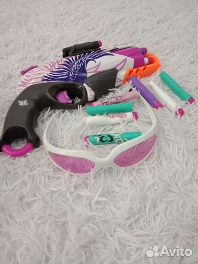 Бластер нерф для девочек