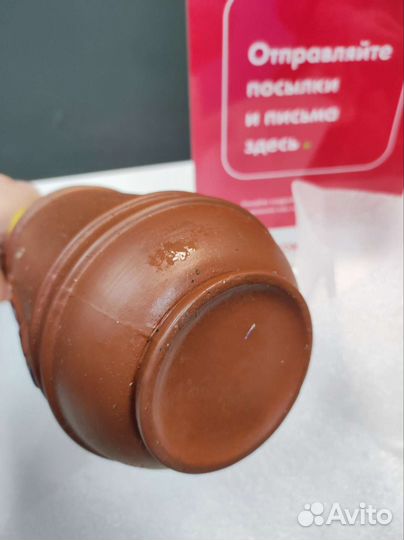 Бутылка раритет керамика