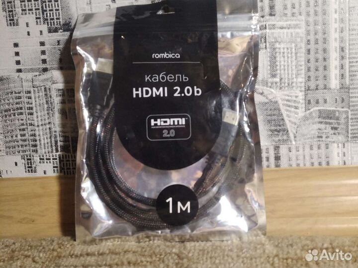Кабель hdmi 1 метр