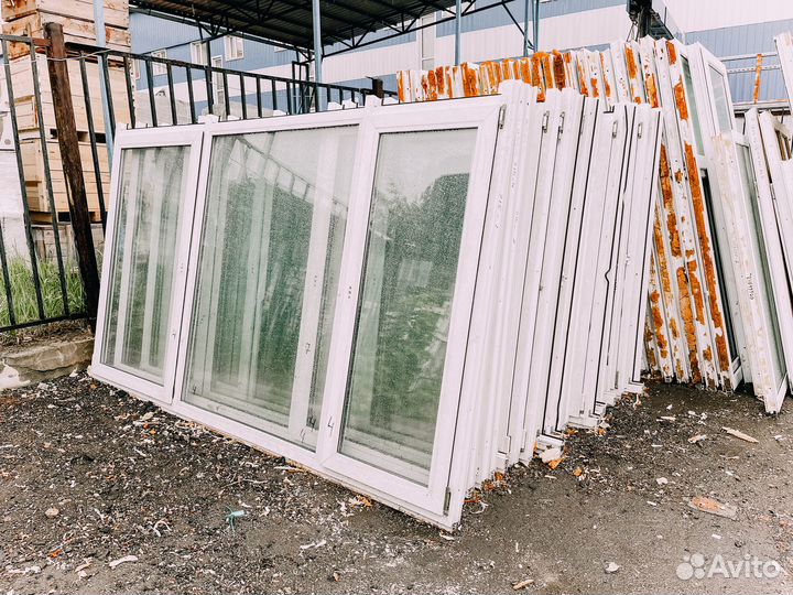 Пластиковые Окна, двери бу и новые