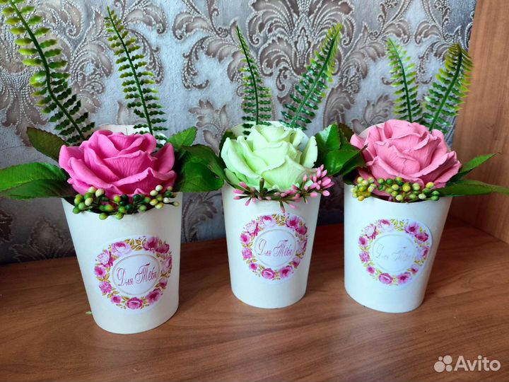 Букеты из мыла