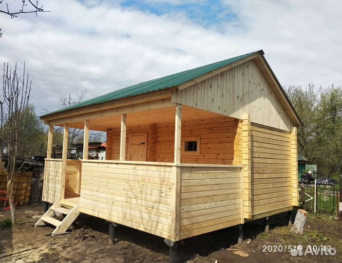 Баня под ключ из профилированного бруса