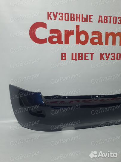 Бампер задний Калина 1 в цвет Черника 482