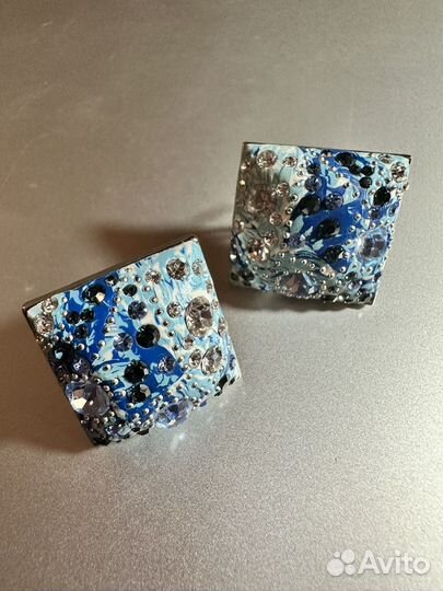 Серьги винтажные