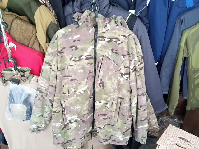 Флисовый костюм мужской военный